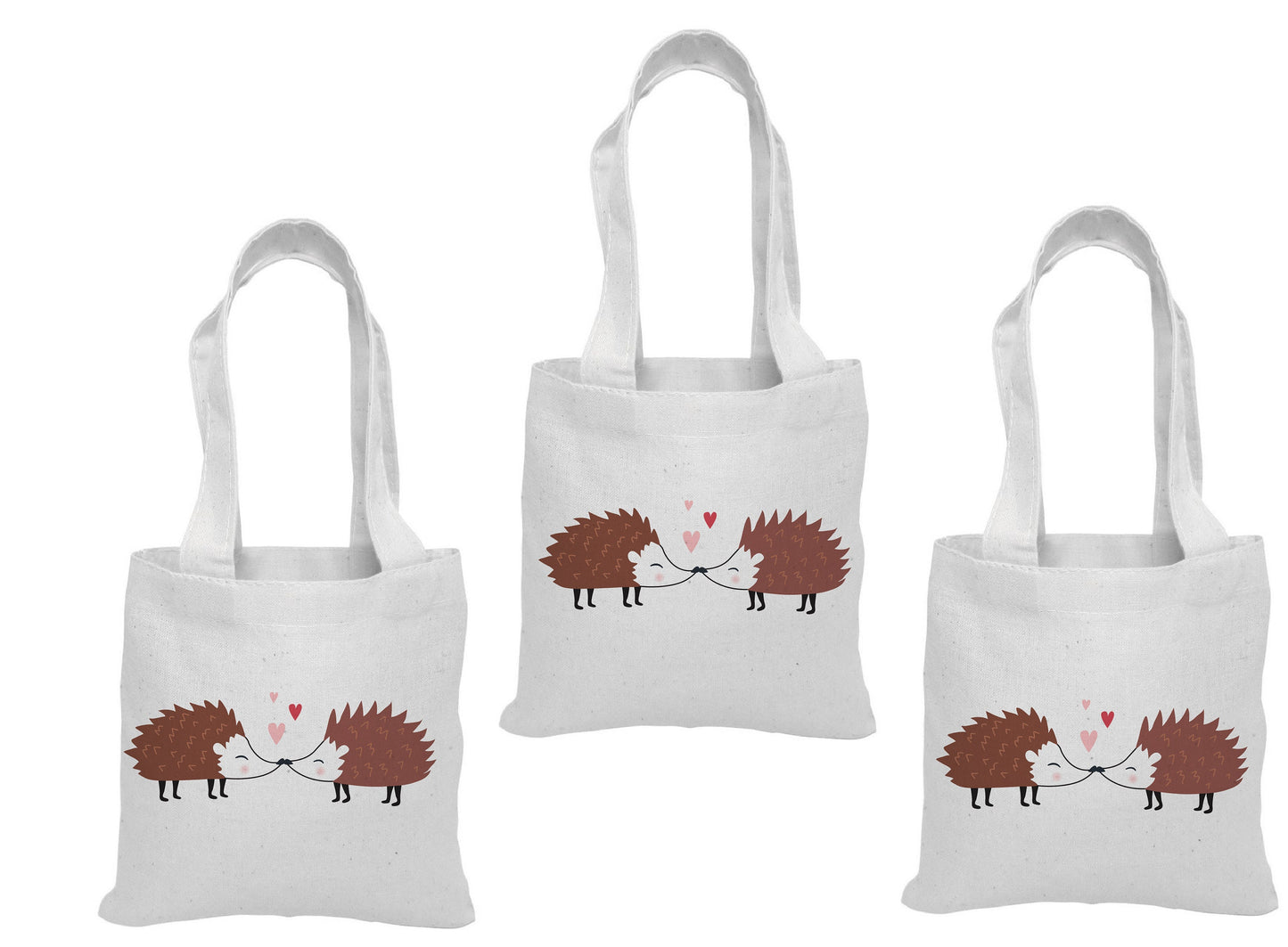 Valentine Party Favor Bags - Set of Three Bags