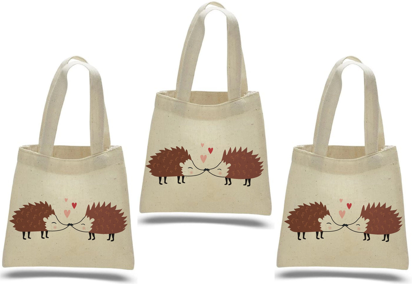 Valentine Party Favor Bags - Set of Three Bags