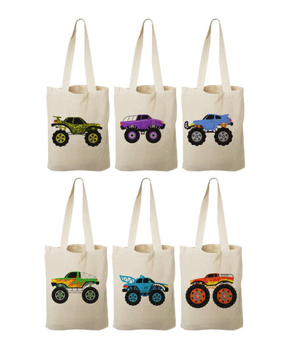 Monster Truck Party Favor Bags - Perfect for Monster Tuck Parties! - Set of Six Bags