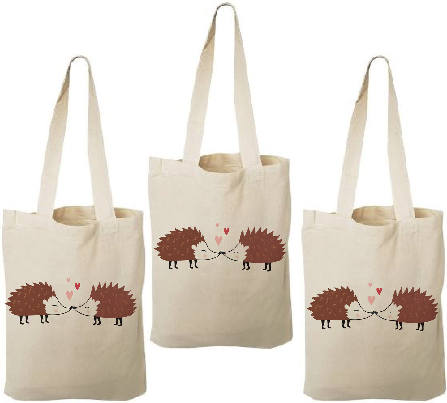 Valentine Party Favor Bags - Set of Three Bags