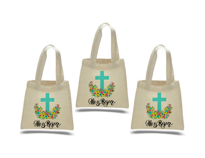 Easter Party Favor Bags - He Is Risen - Set of Three Bags