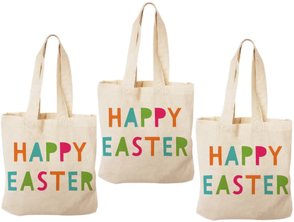 Happy Easter Party Favor Bags - Set of Three Bags