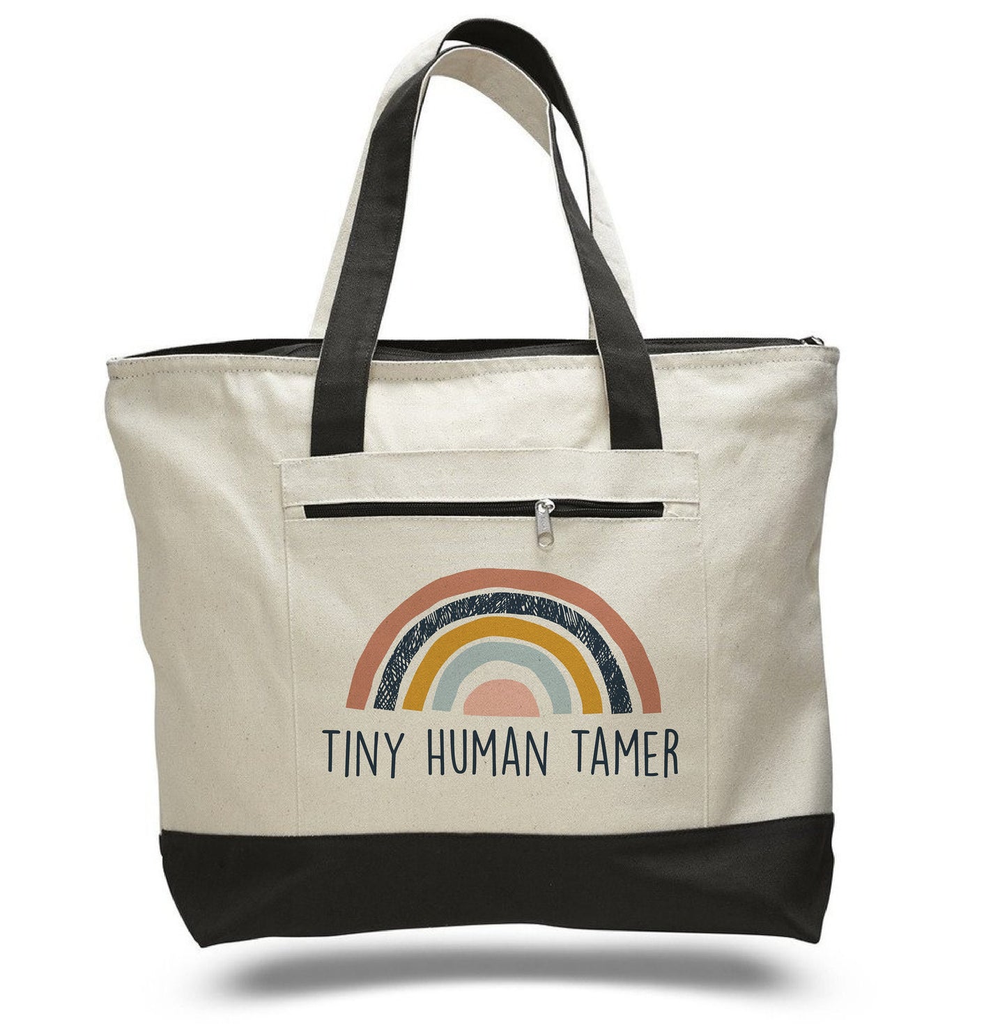Teacher Gift- Tiny Human Tamer Teacher Bag