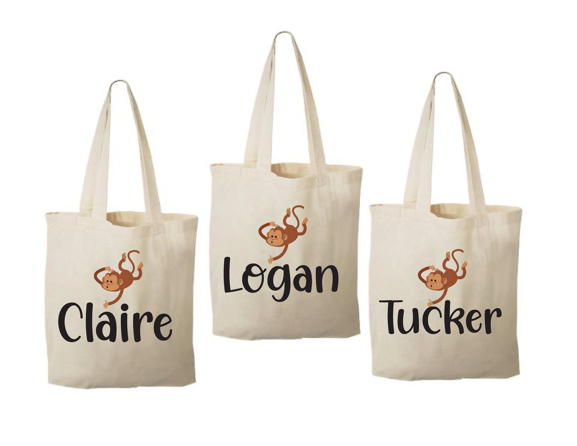 Monkey Party Favor Bags, Jungle Goodie Bags