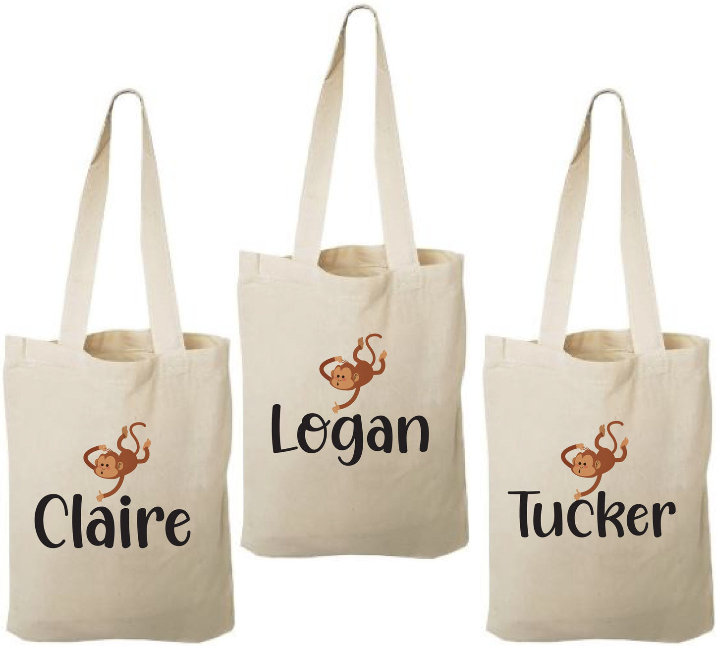 Monkey Party Favor Bags, Jungle Goodie Bags