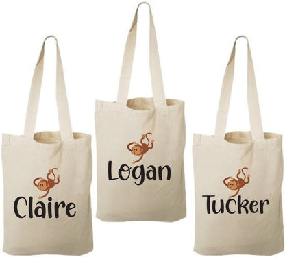 Monkey Party Favor Bags, Jungle Goodie Bags
