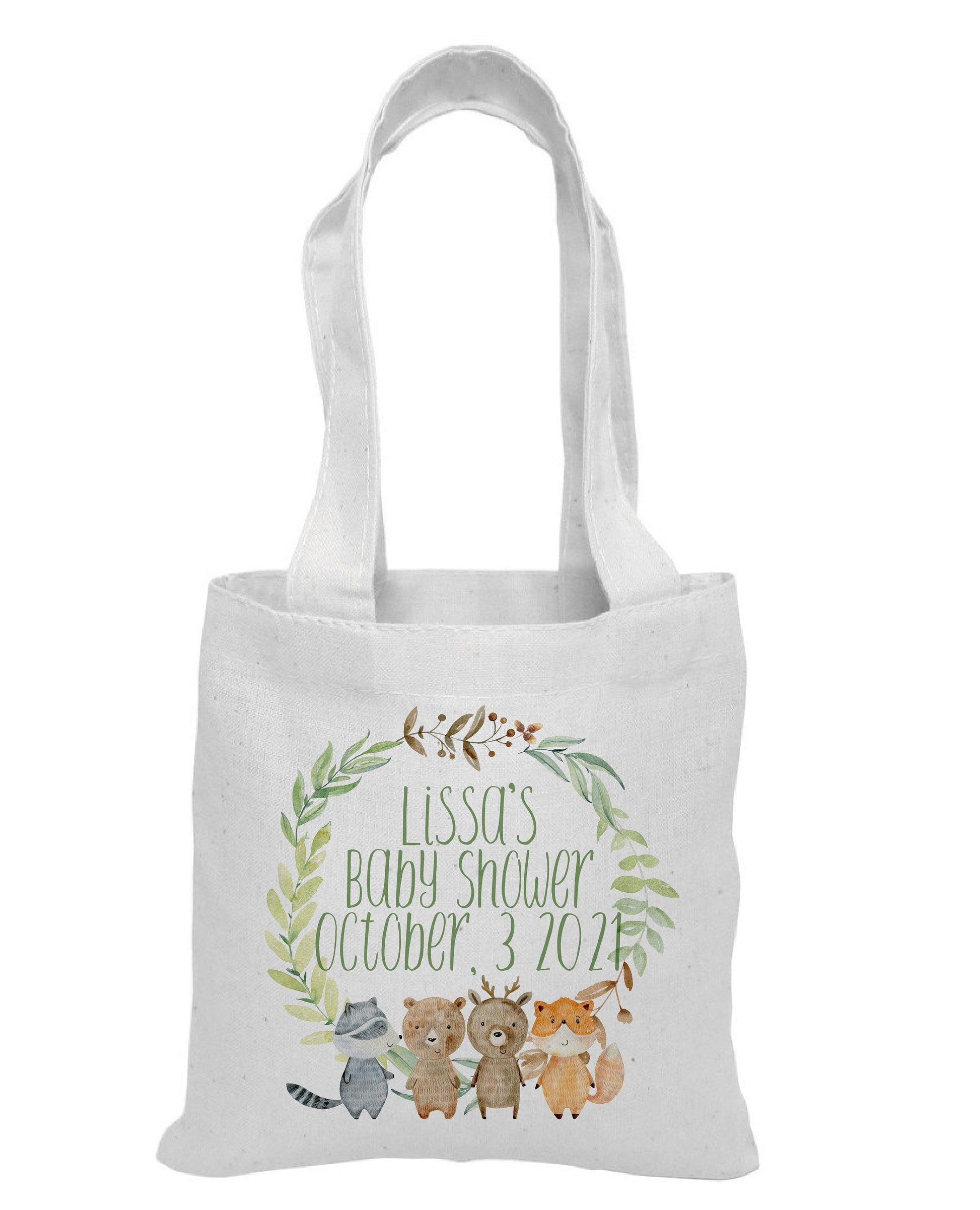 Custom Woodland Baby Shower Party Favor Bags - Perfect for Woodland Baby Showers & Events! - Sold Individually