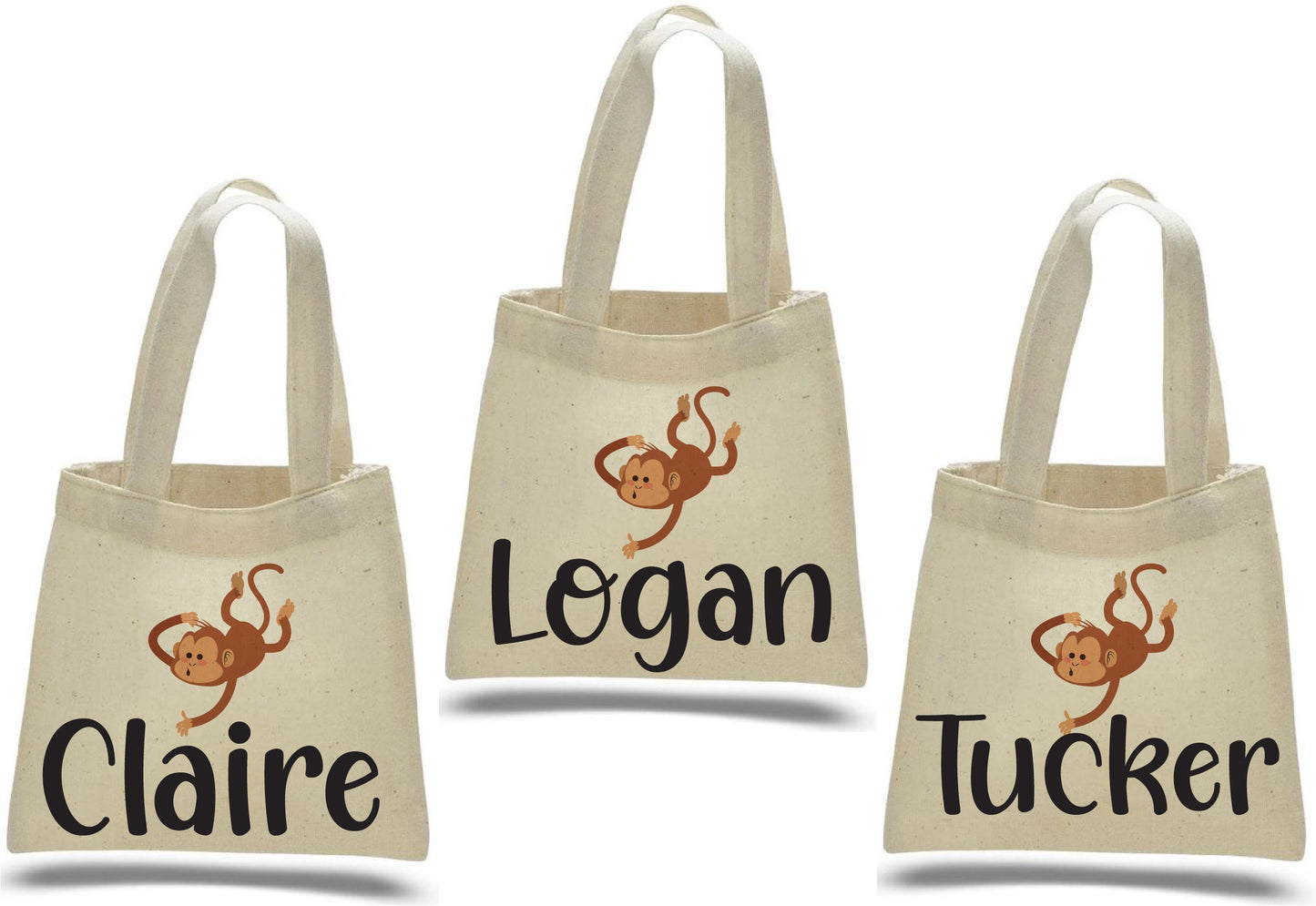 Monkey Party Favor Bags, Jungle Goodie Bags