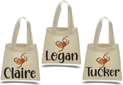 Monkey Party Favor Bags, Jungle Goodie Bags