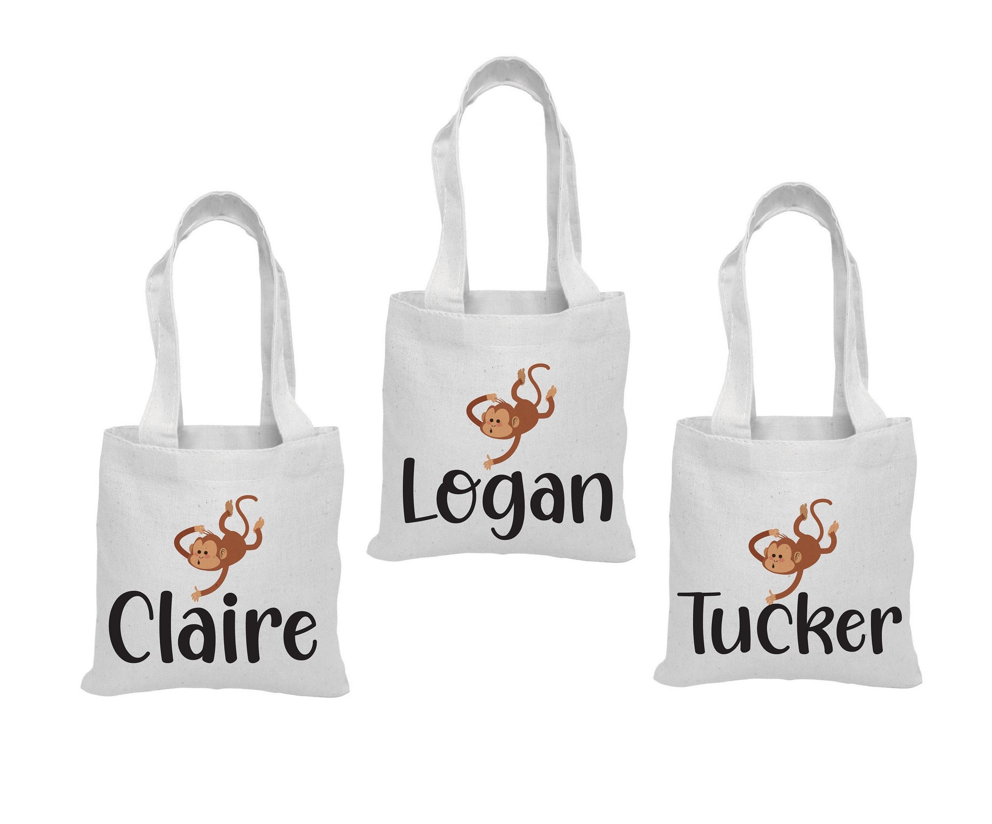 Monkey Party Favor Bags, Jungle Goodie Bags