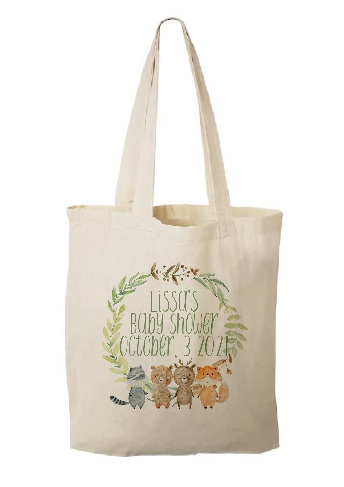 Custom Woodland Baby Shower Party Favor Bags - Perfect for Woodland Baby Showers & Events! - Sold Individually