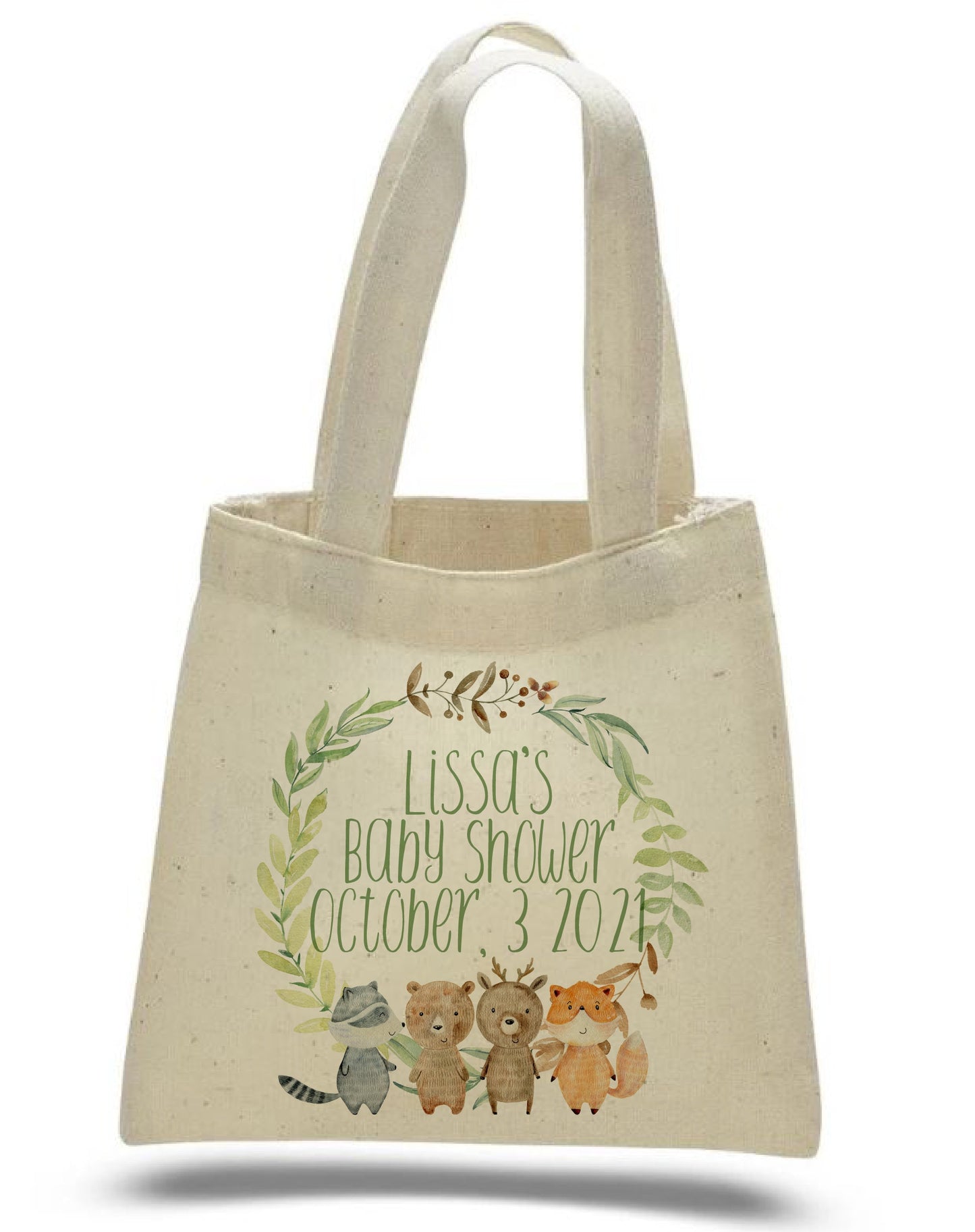 Custom Woodland Baby Shower Party Favor Bags - Perfect for Woodland Baby Showers & Events! - Sold Individually
