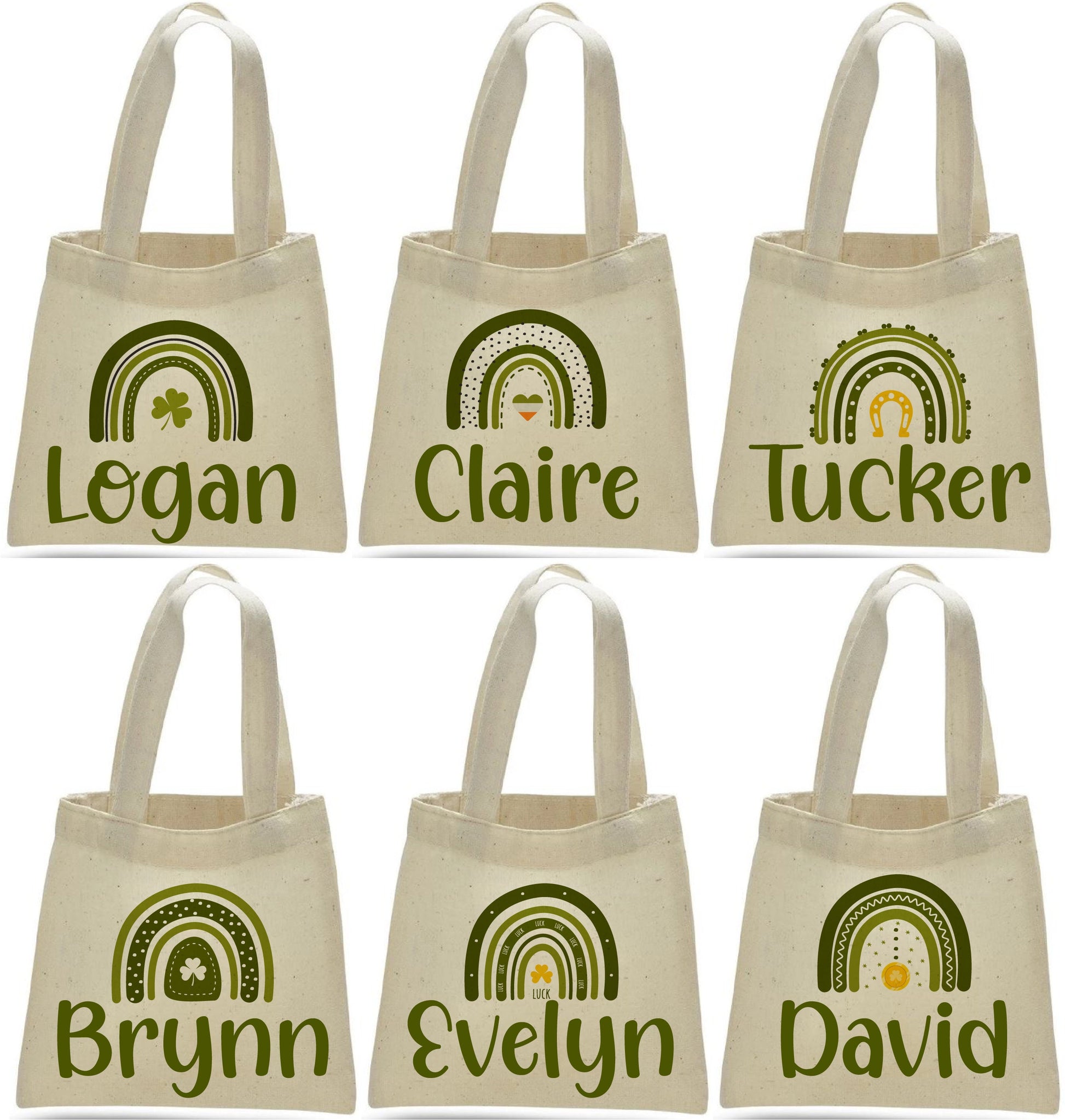 St. Patrick’s Day Party Favor Bags - Set of Six Bags
