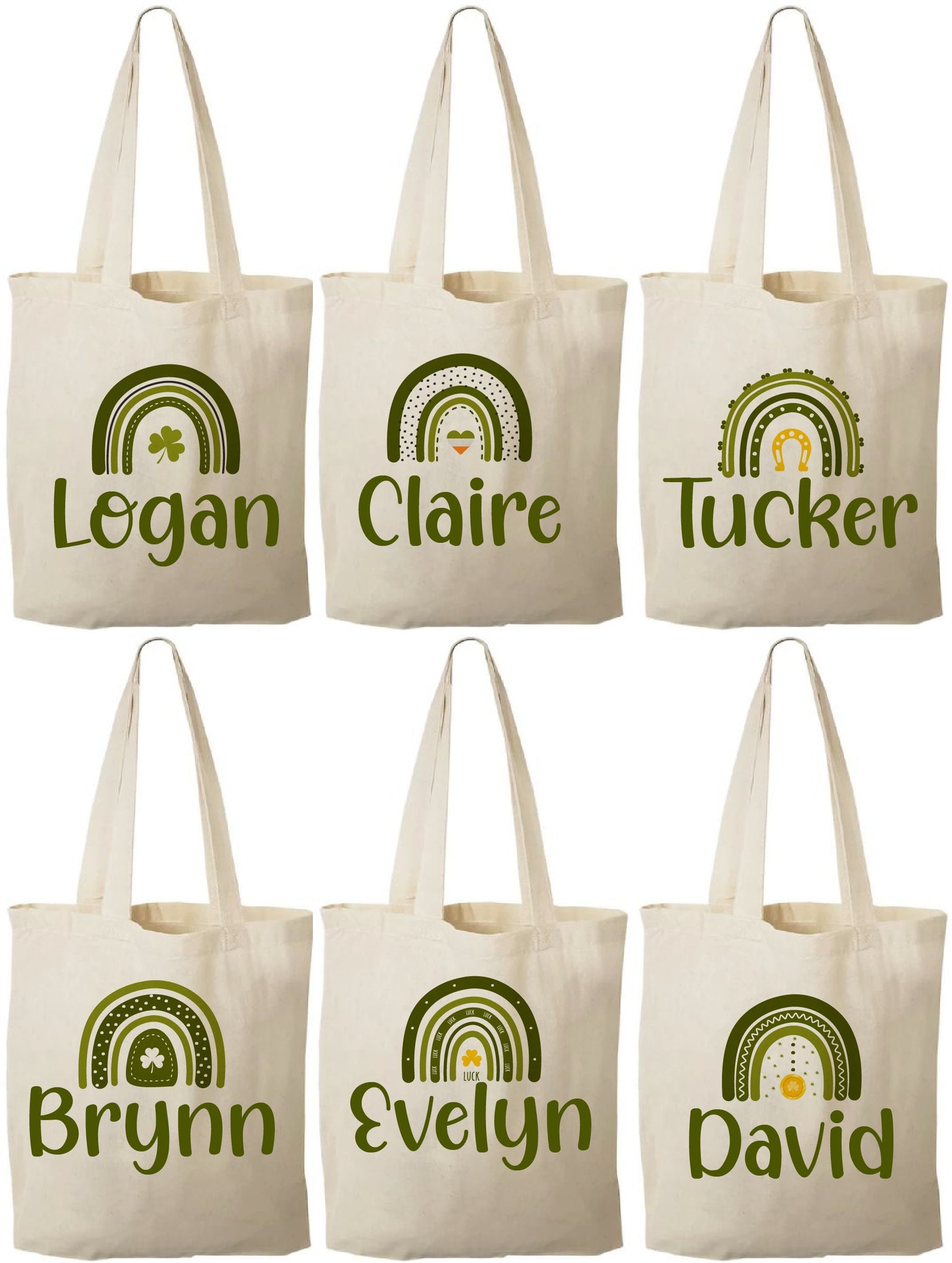 St. Patrick’s Day Party Favor Bags - Set of Six Bags