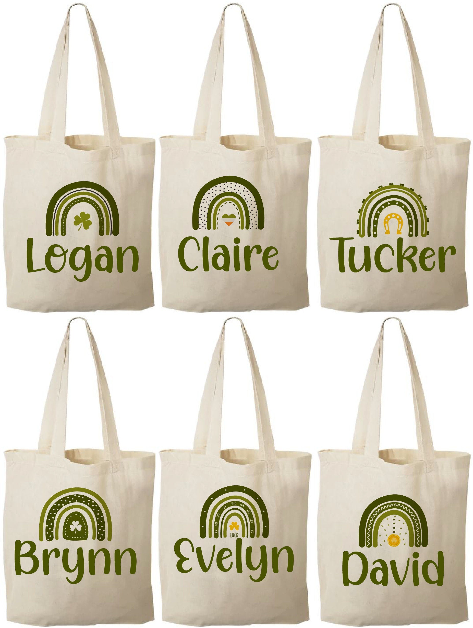 St. Patrick’s Day Party Favor Bags - Set of Six Bags