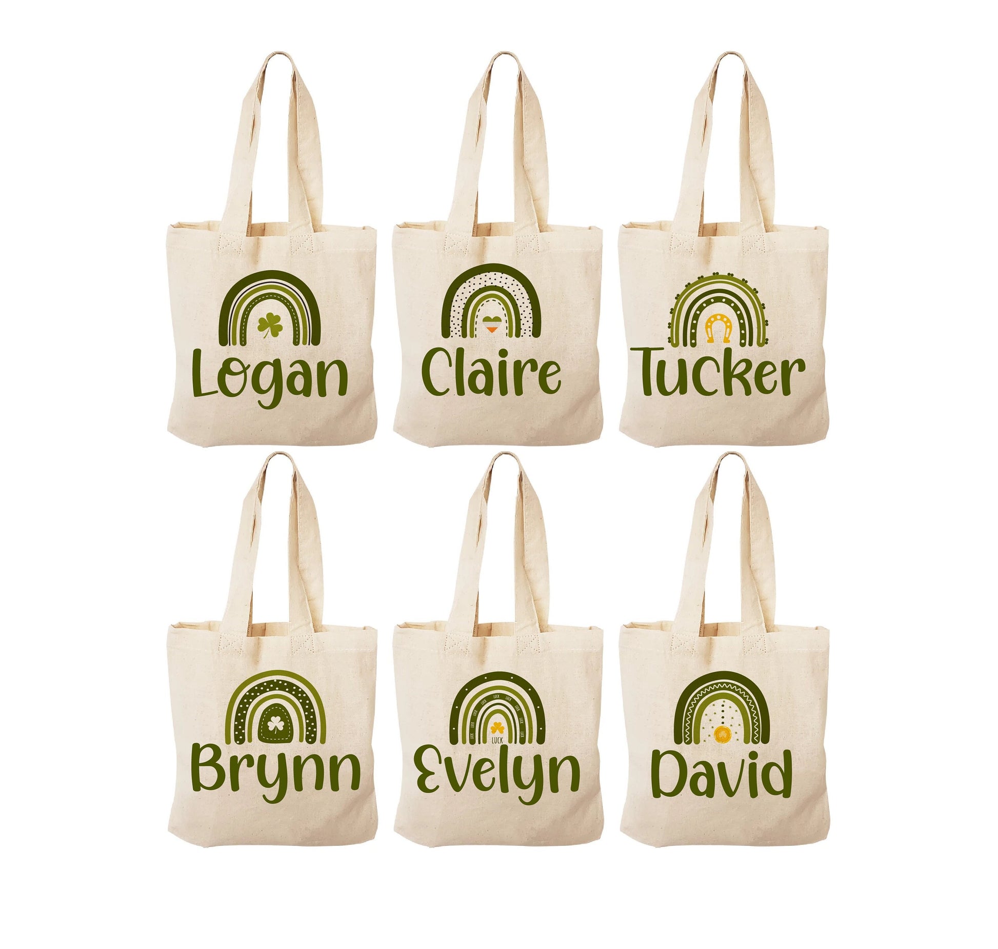 St. Patrick’s Day Party Favor Bags - Set of Six Bags