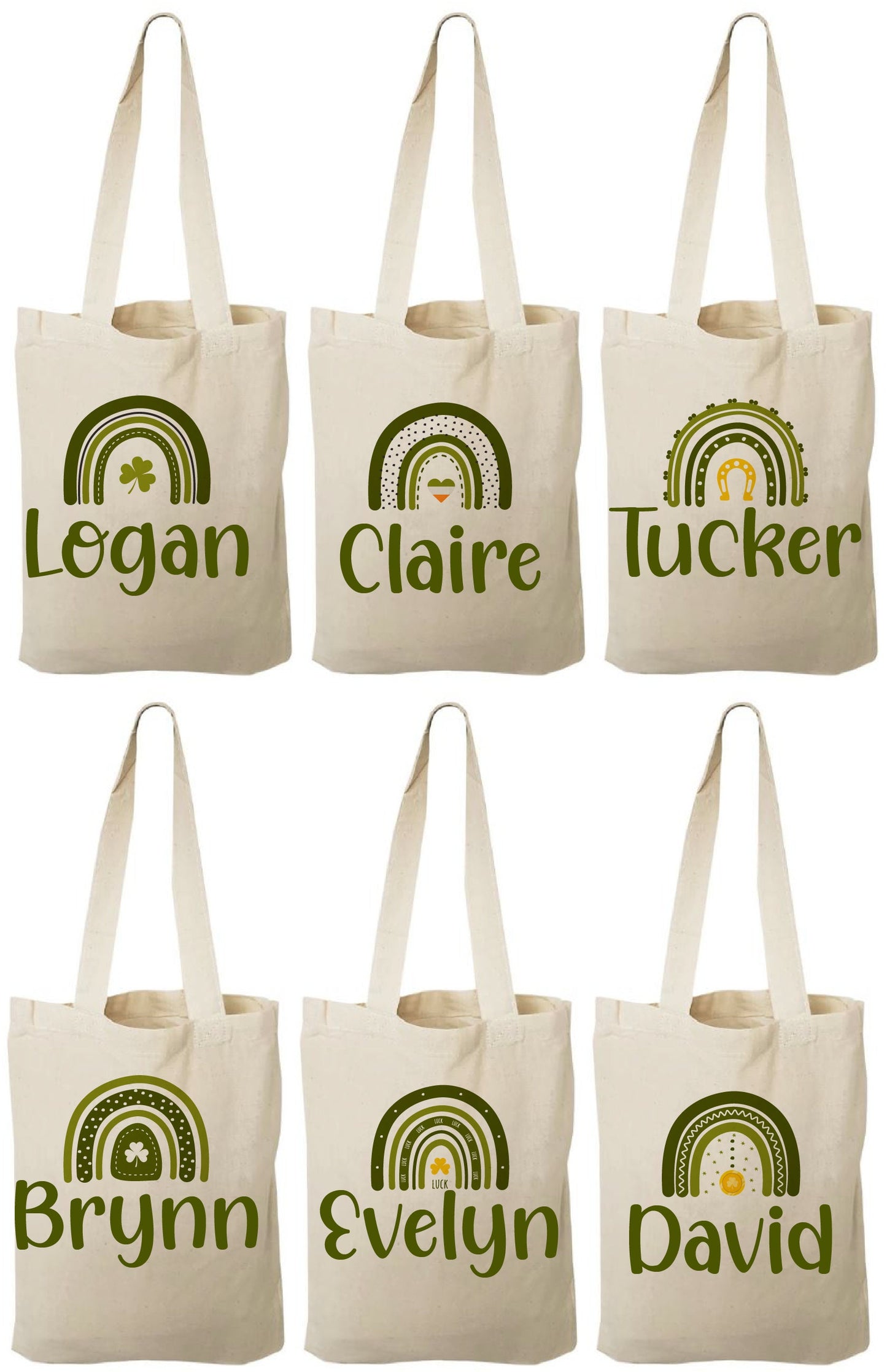 St. Patrick’s Day Party Favor Bags - Set of Six Bags