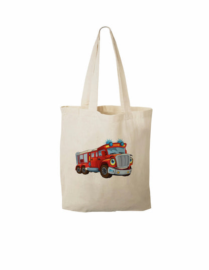 Fire Truck Party Favor Bags - Perfect for Fire Truck or Fireman Themed Parties & Events - Sold Individually