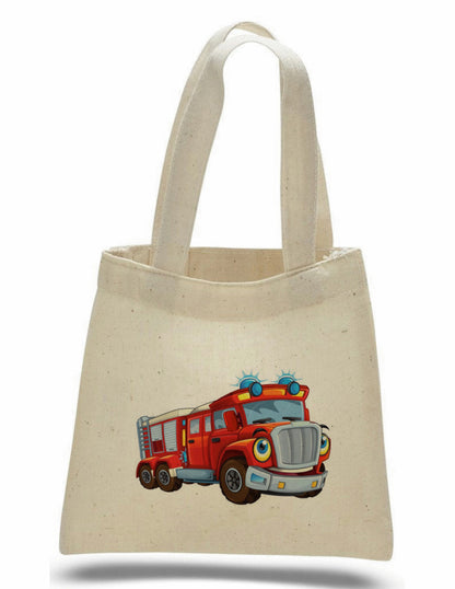 Fire Truck Party Favor Bags - Perfect for Fire Truck or Fireman Themed Parties & Events - Sold Individually
