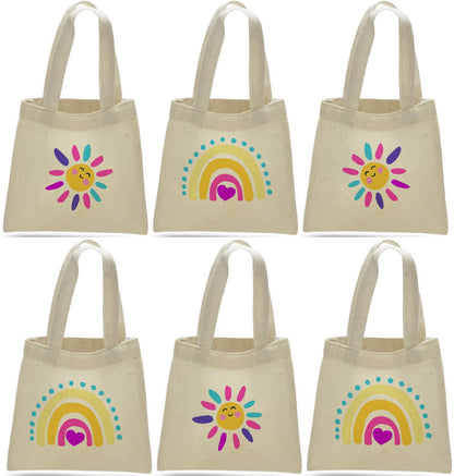 Rainbow Treat Bags, Sunshine Gift Bags, Rainbow Party Favor Bags, Rainbow Party Favors, Rainbow Party Bags, Sun, Rainbow Party, Rainbow Bags