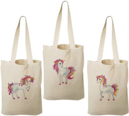 Unicorn Party Favor Bags - Set of Three Bags