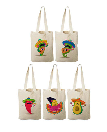 Fiesta Party Favor Bags - Set of Five Bags
