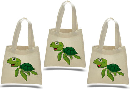 Sea Turtle Party Favor Bags - Set of Three Bags
