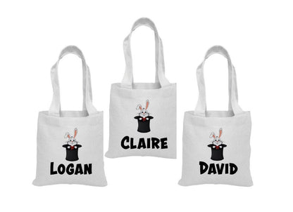 Personalized Magic Party Favor Bags - Set of Three Bags