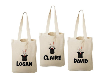 Personalized Magic Party Favor Bags - Set of Three Bags