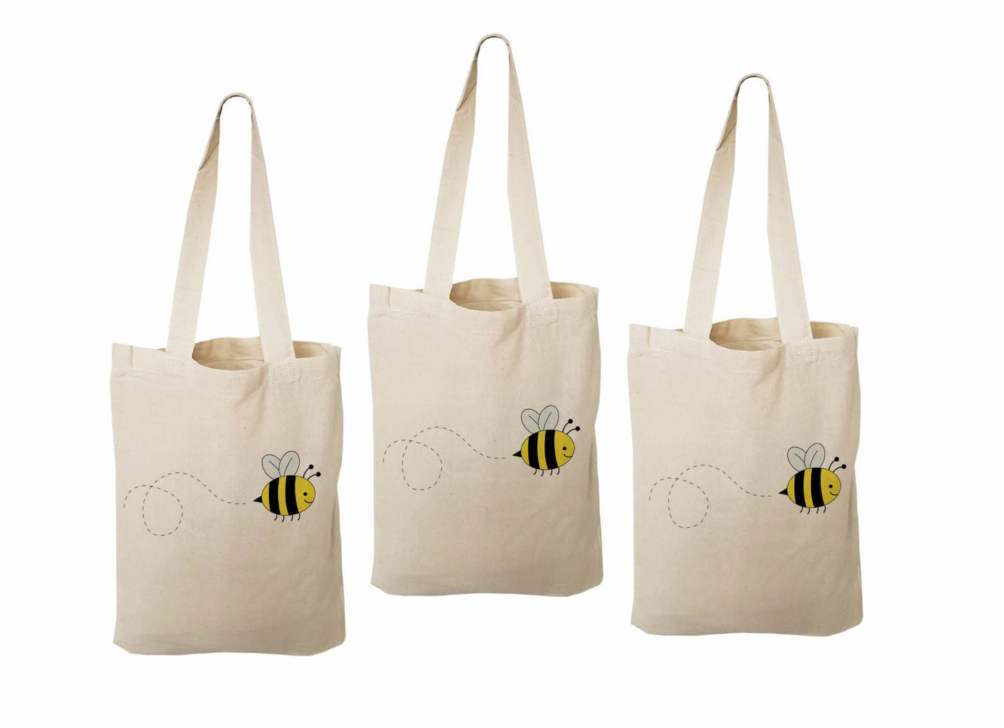 Bee Party Favor Bags – Bumble Bee Design, Set of 3