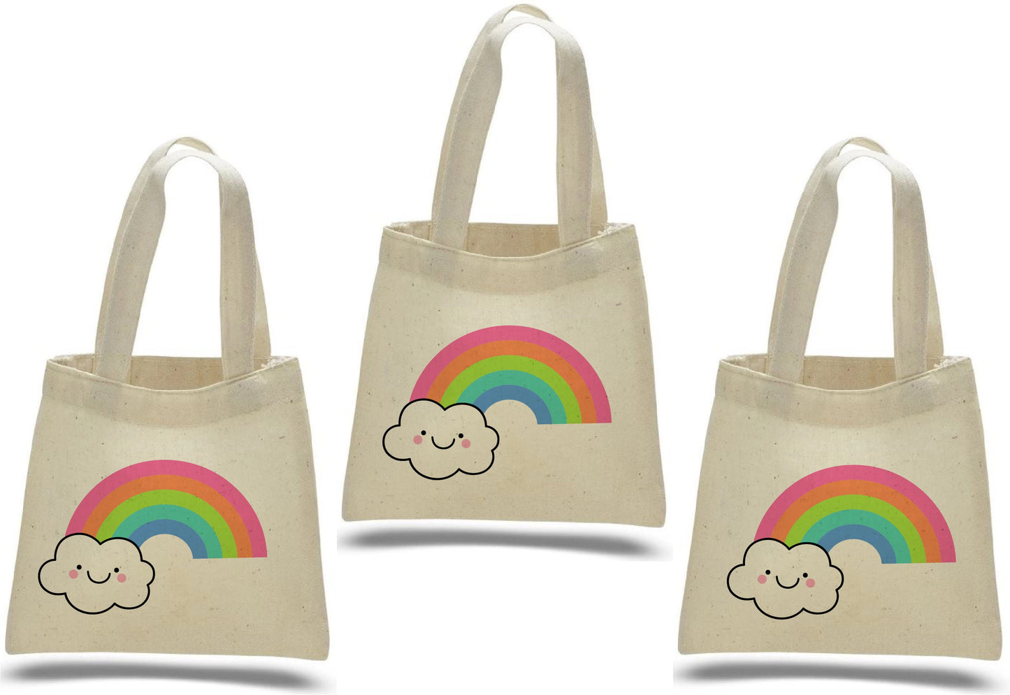3 Rainbow Treat Bags