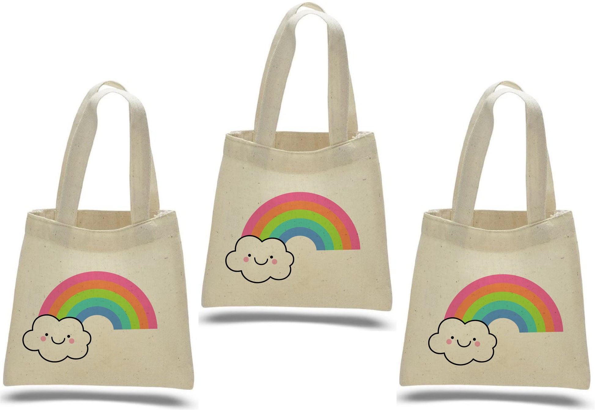 3 Rainbow Treat Bags