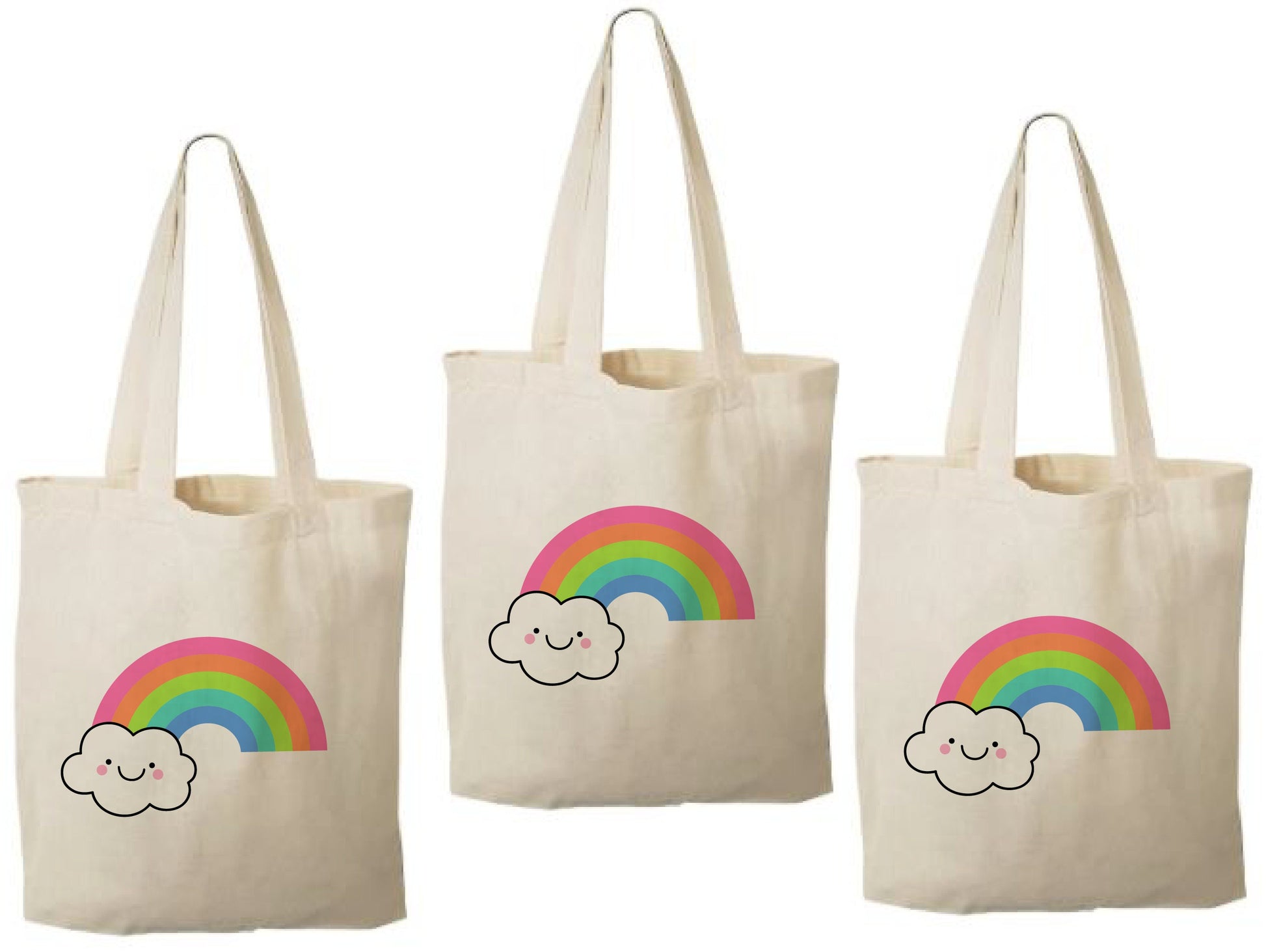 3 Rainbow Treat Bags