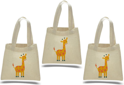 Giraffe Party Favor Bags - Set of Three Bags