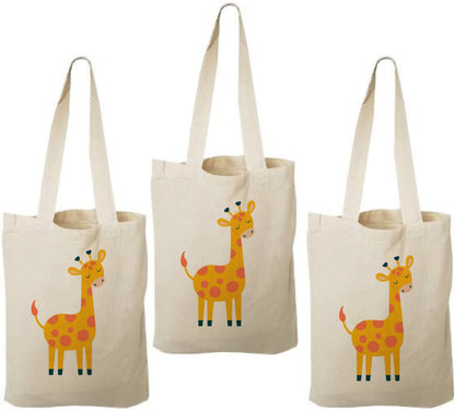 Giraffe Party Favor Bags - Set of Three Bags