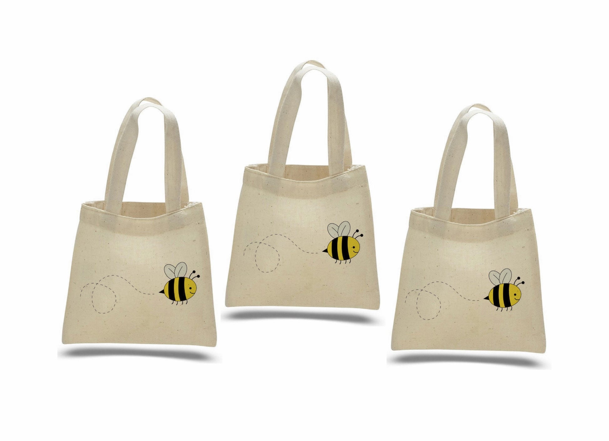 Bee Party Favor Bags – Bumble Bee Design, Set of 3
