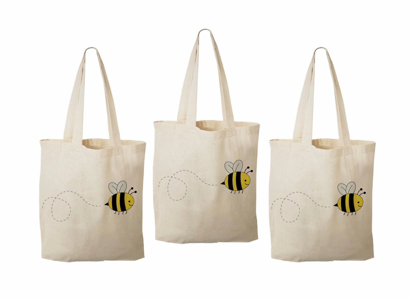 Bee Party Favor Bags – Bumble Bee Design, Set of 3