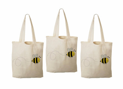 Bee Party Favor Bags – Bumble Bee Design, Set of 3