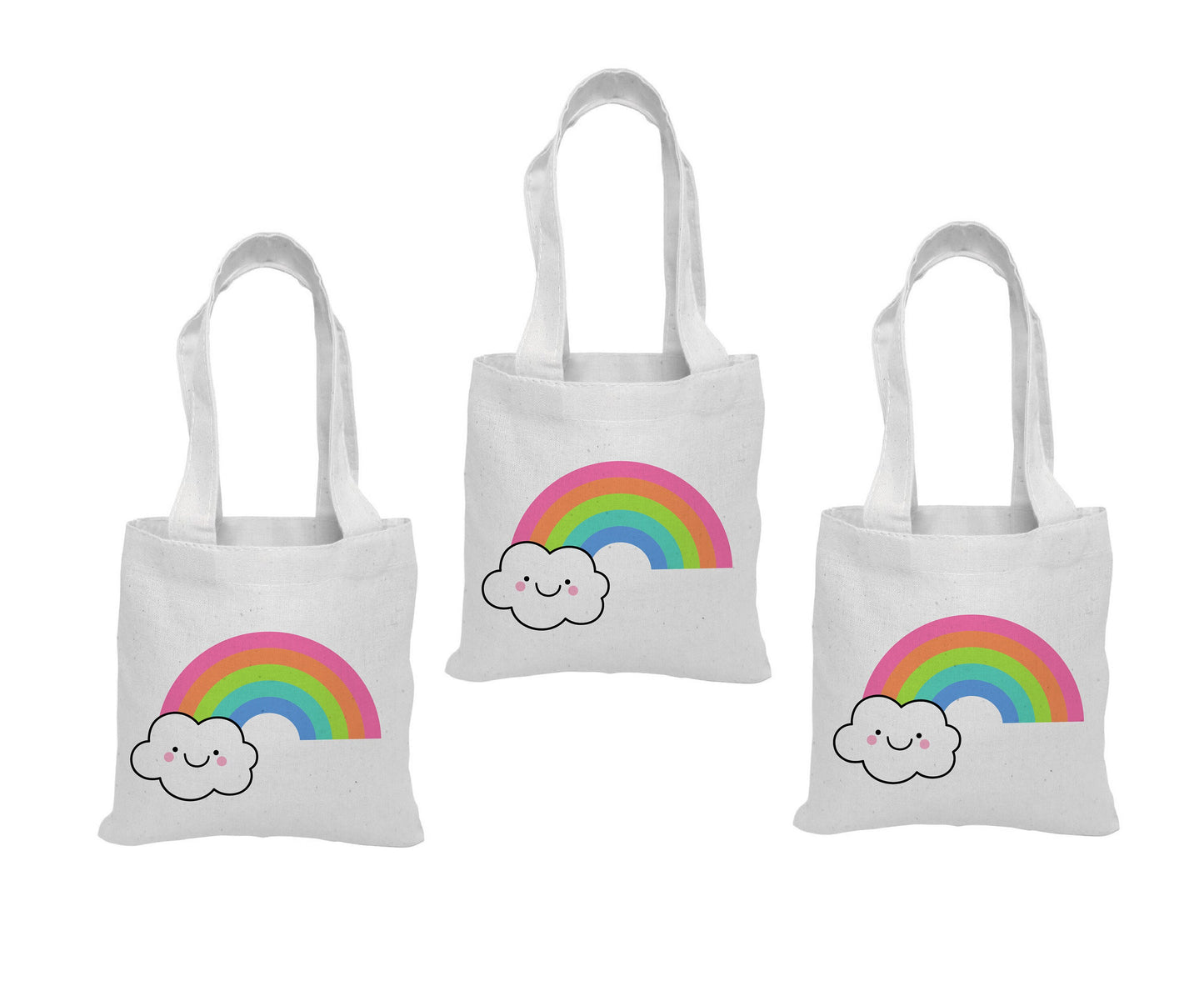 3 Rainbow Treat Bags