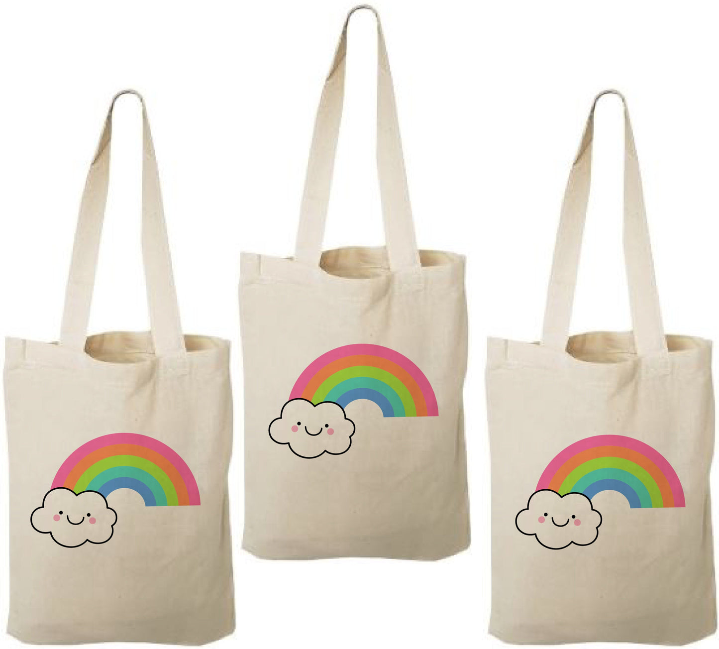 3 Rainbow Treat Bags