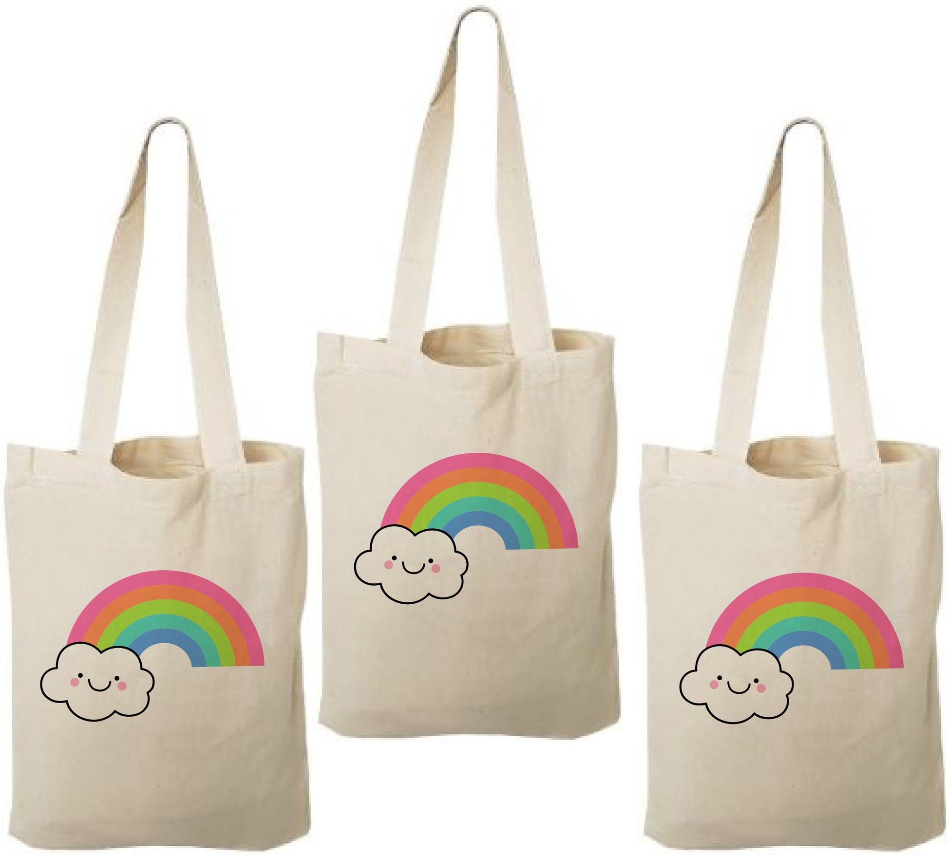 3 Rainbow Treat Bags