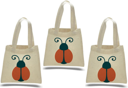 Ladybug Party Favor Bags - Set of Three Bags