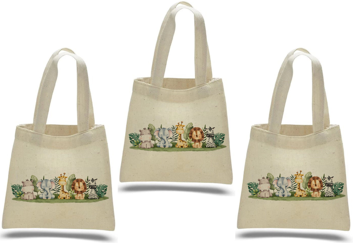 3 Safari Party Favor Bags