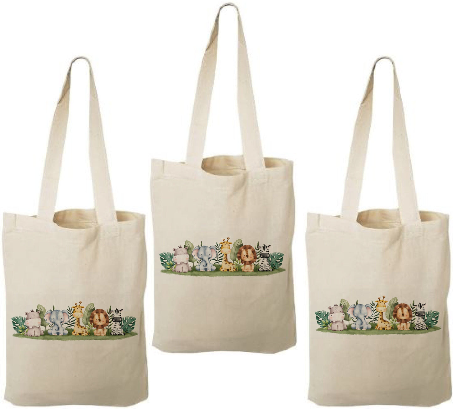 3 Safari Party Favor Bags