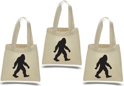 Bigfoot Party Favor Bags - Set of Three - Perfect for Bigfoot Themed Parties!
