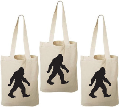 Bigfoot Party Favor Bags - Set of Three - Perfect for Bigfoot Themed Parties!