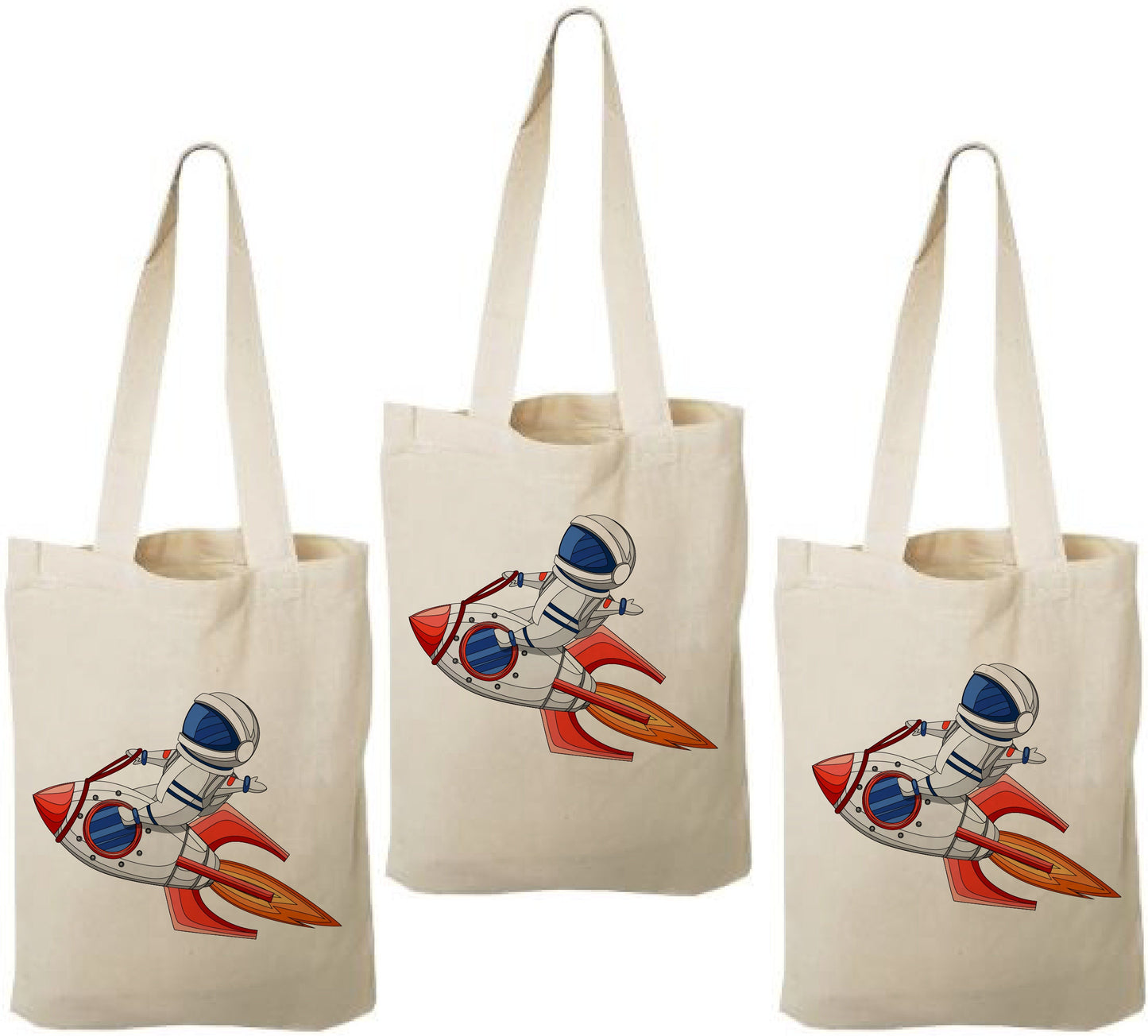 Astronaut Party Favor Bags - Set of Three Bags