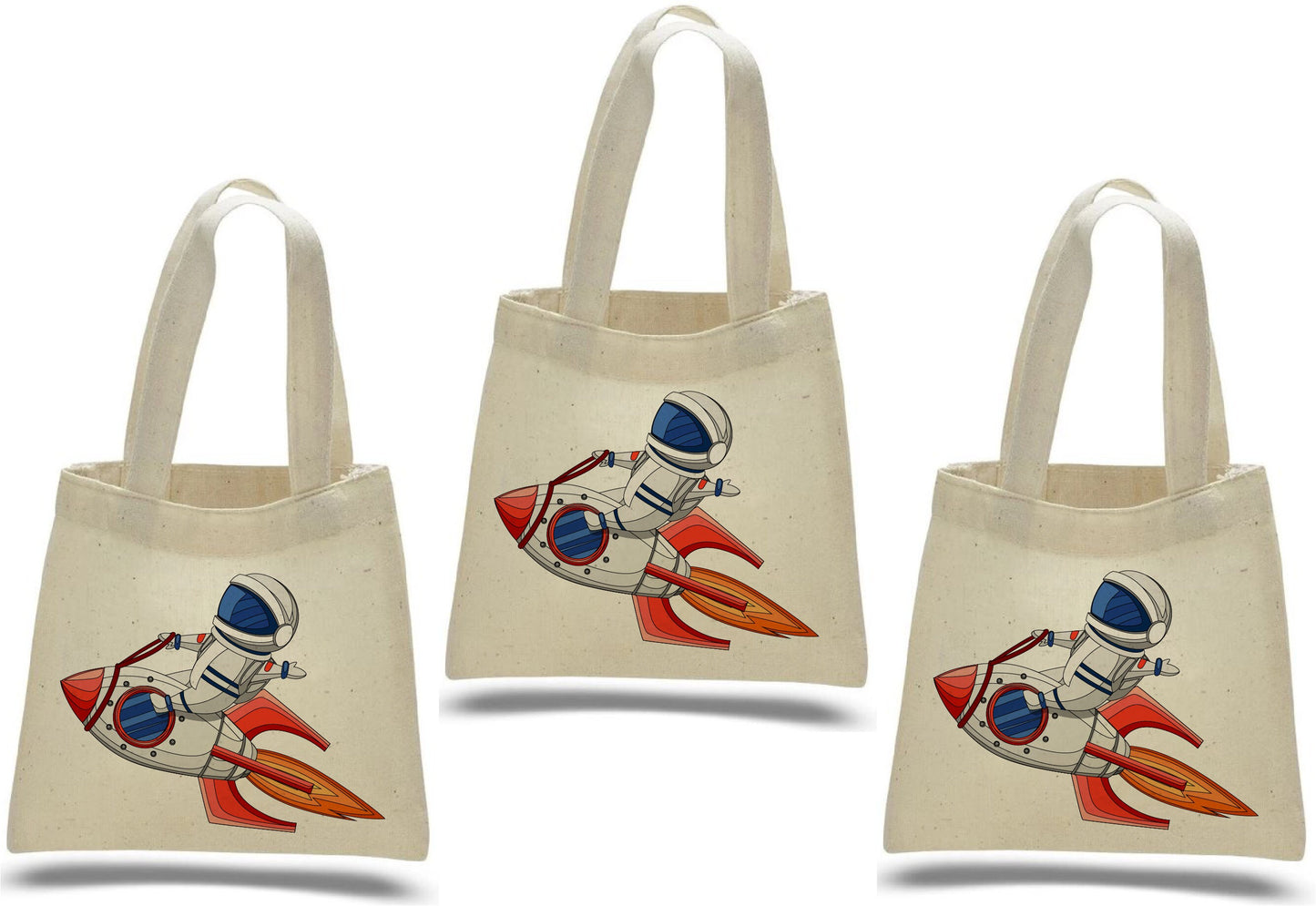 Astronaut Party Favor Bags - Set of Three Bags