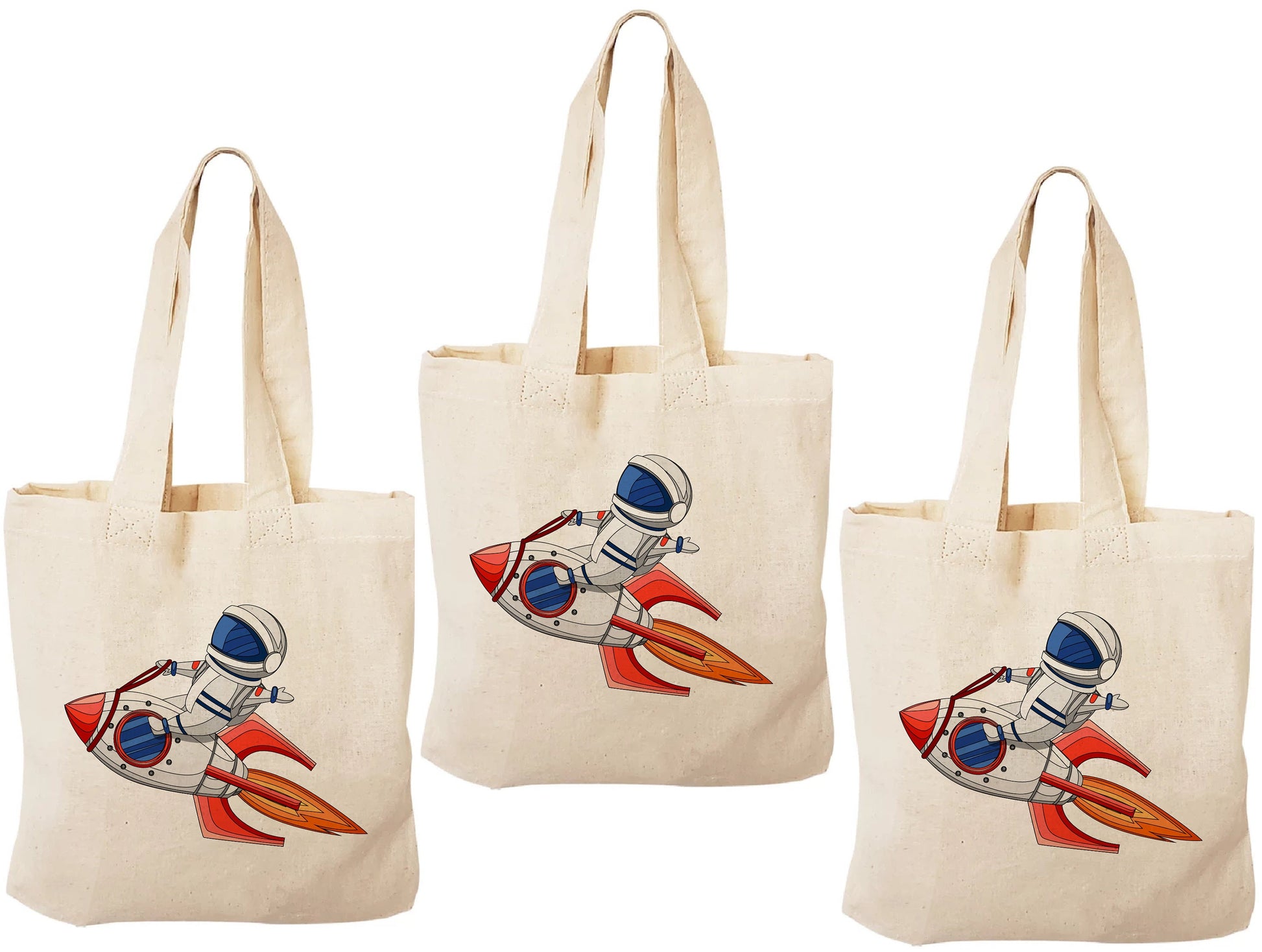 Astronaut Party Favor Bags - Set of Three Bags