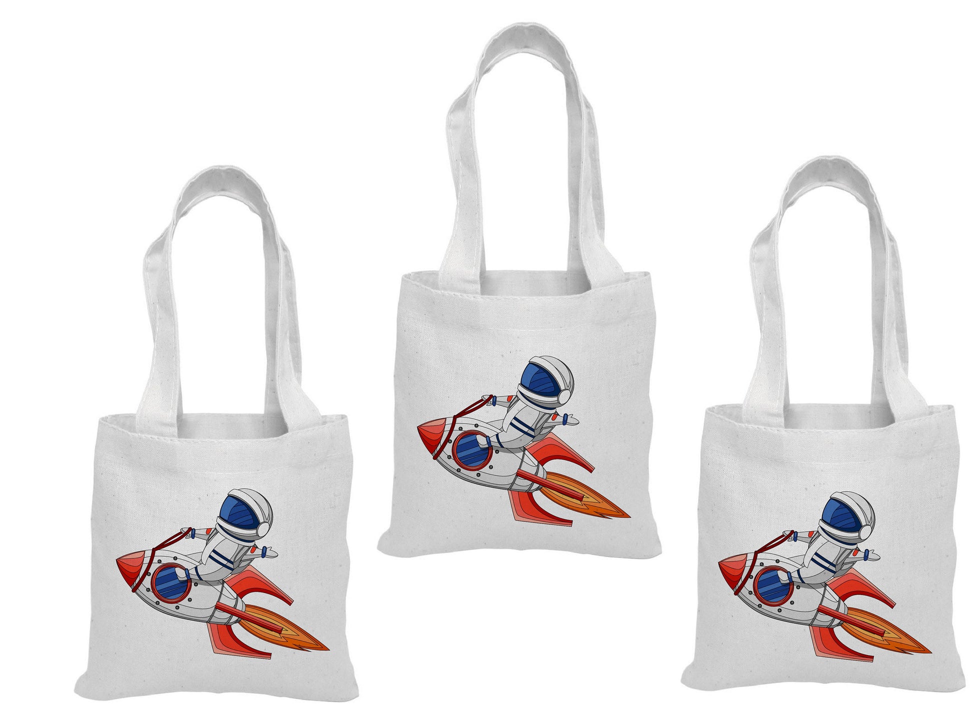 Astronaut Party Favor Bags - Set of Three Bags